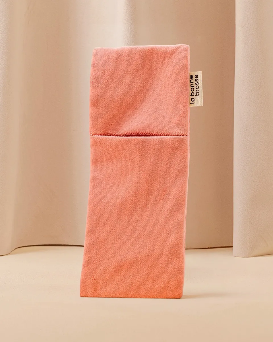 la-bonne-brosse-la-pochette-grande-brosse-corail image 1