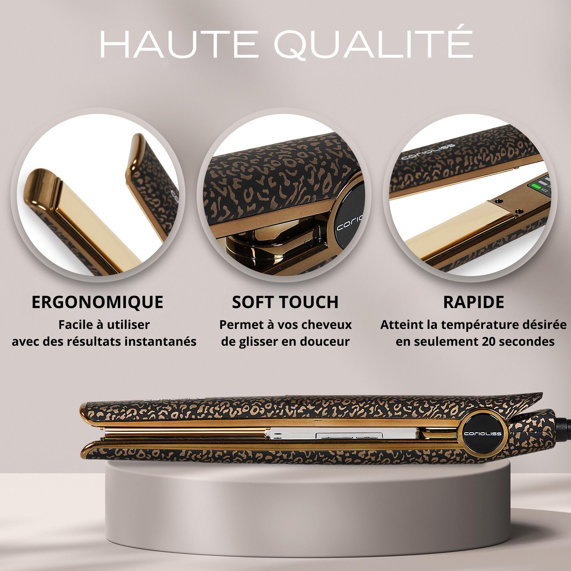 corioliss-c1-lisseur-professionnel-titanium-120-235-c-leopard-gold-avec-tui image 4