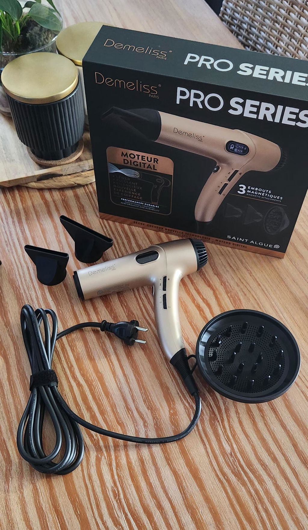 Parfait pour cheveux bouclés