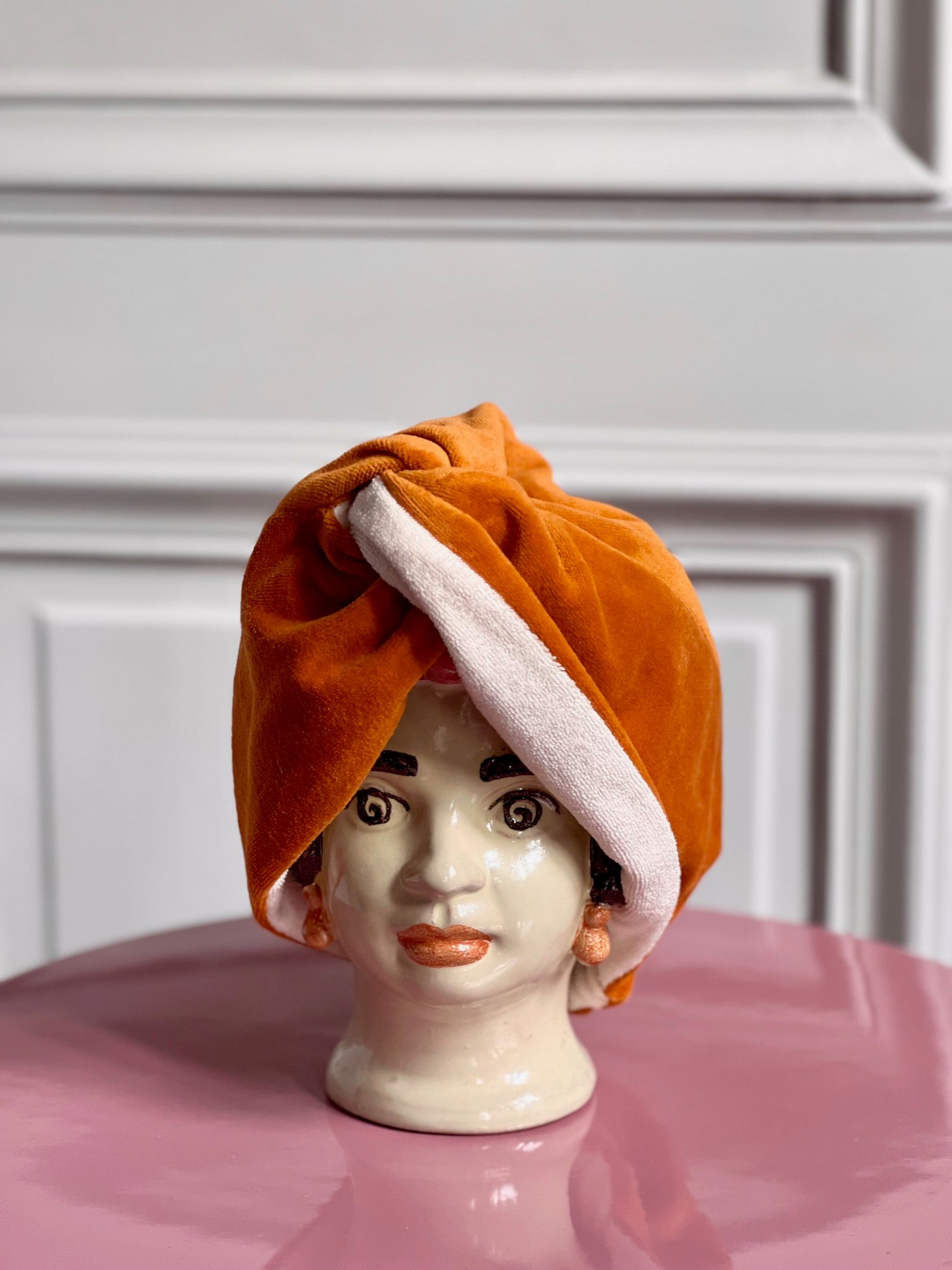 la-bonne-brosse-le-turban-turban-cheveux-velours-bio-bleu-lagon image 6