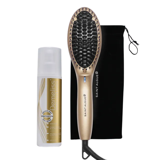 demeliss-paris-silk-effect-coffret-brosse-lissante-chauffante-et-soin image 1