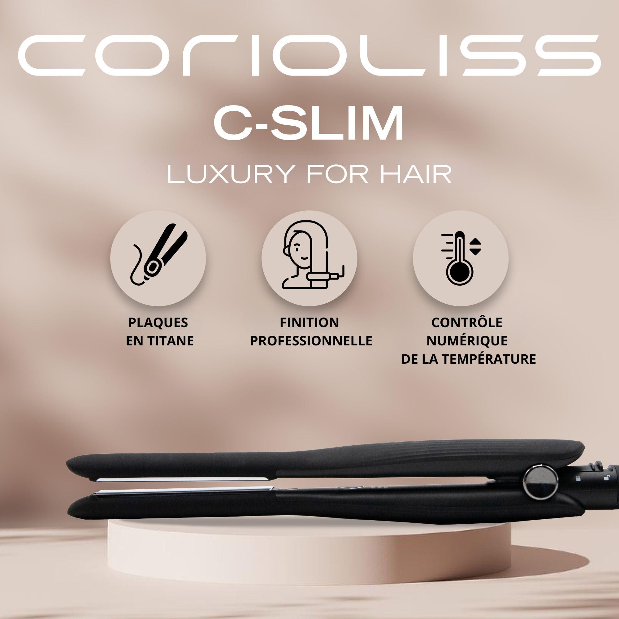 corioliss-c-slim-mini-lisseur-plaques-titane-extra-fines-black image 2