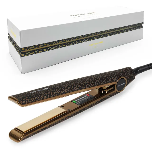 corioliss-c1-lisseur-professionnel-titanium-120-235-c-leopard-gold-avec-tui image 1