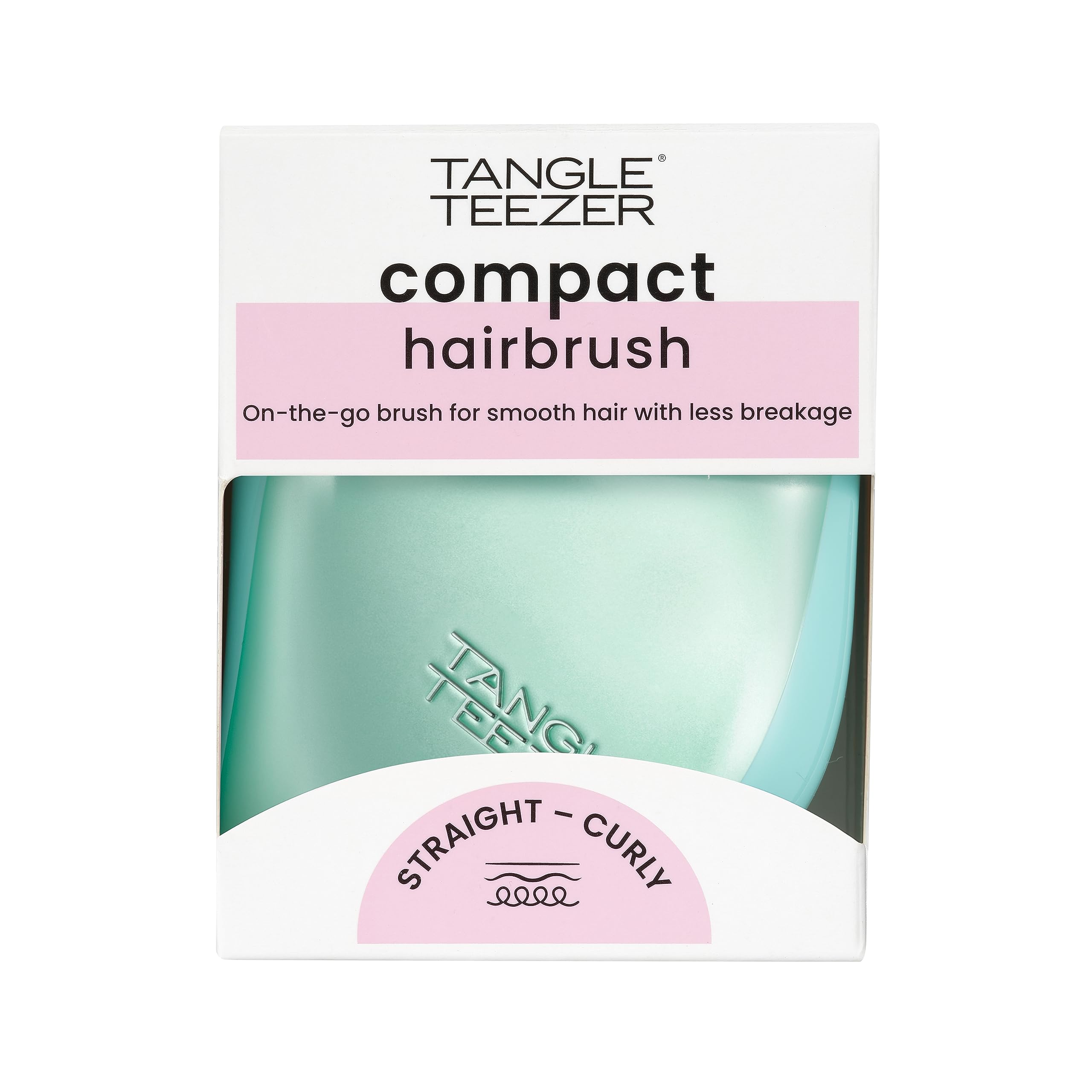 tangle-teezer-compact-styler-teal-matte-chrome-brosse-d-m-lante-compacte image 4