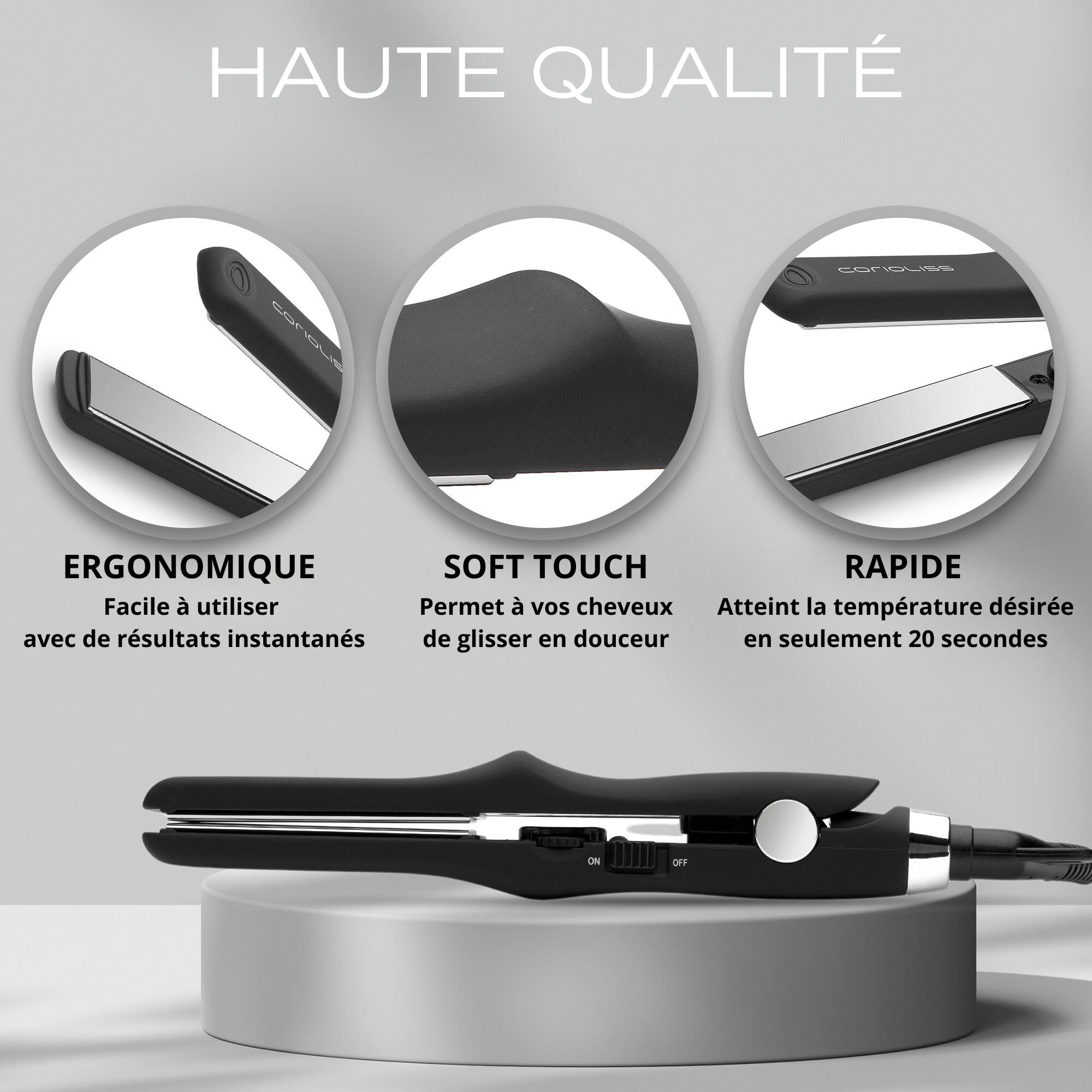 corioliss-c-trip-mini-lisseur-boucleur-titane-black-soft-touch image 5