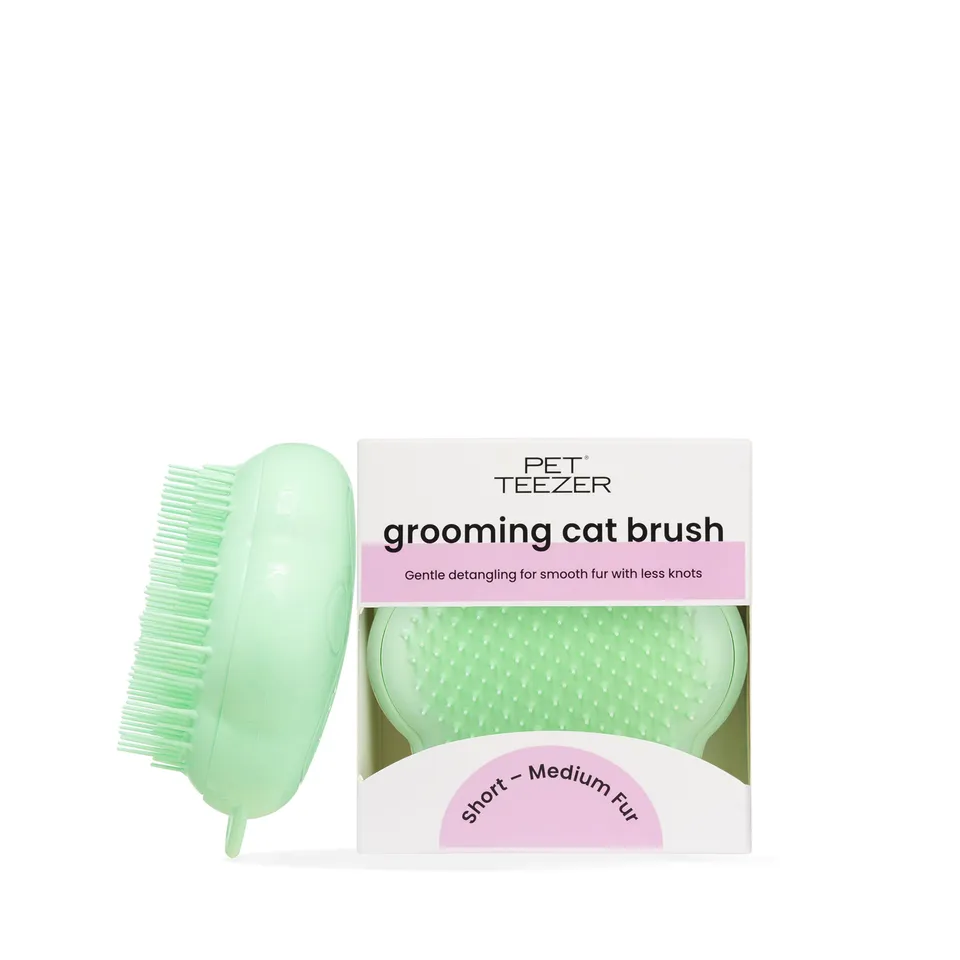 tangle-teezer-pet-teezer-cat-brosse-de-toilettage-pour-chat-poils-courts-mi-long image 1