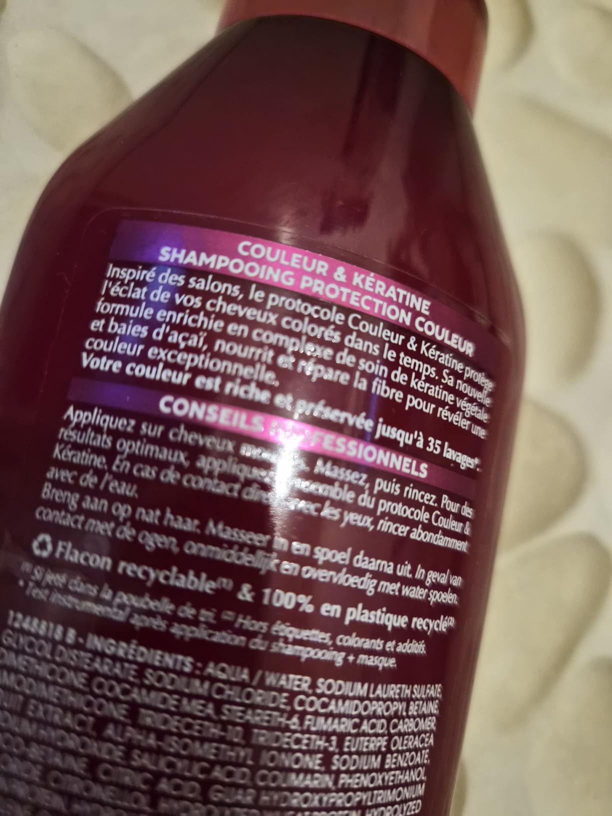 Bon shampooing couleur