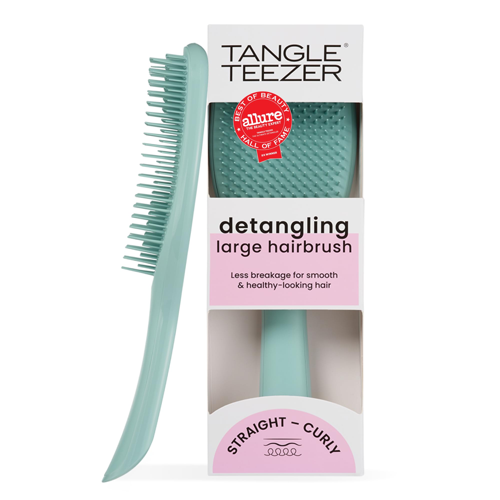 tangle-teezer-ultimate-detangler-marine-sarcelle-grande-brosse-d-m-lante-cheveux image 1