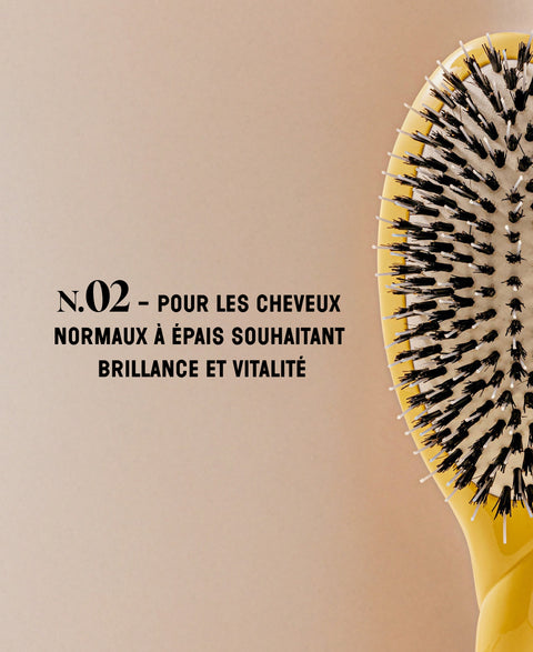 la-bonne-brosse-n-02-la-brosse-d-m-lante-soin-l-indispensable-jaune-safran-grand image 7