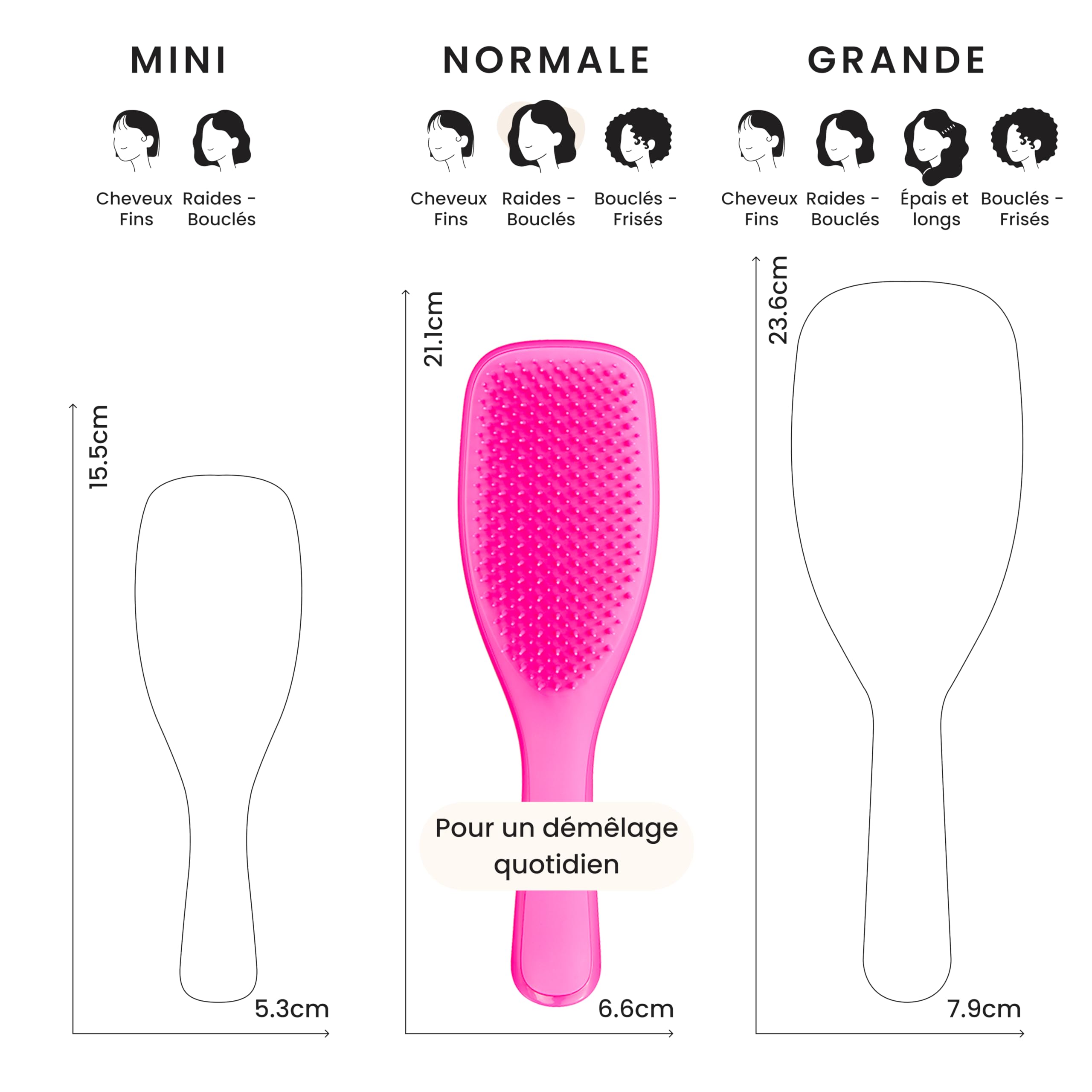 tangle-teezer-ultimate-detangler-brosse-d-m-lante-tous-types-de-cheveux-rose-d-f image 3