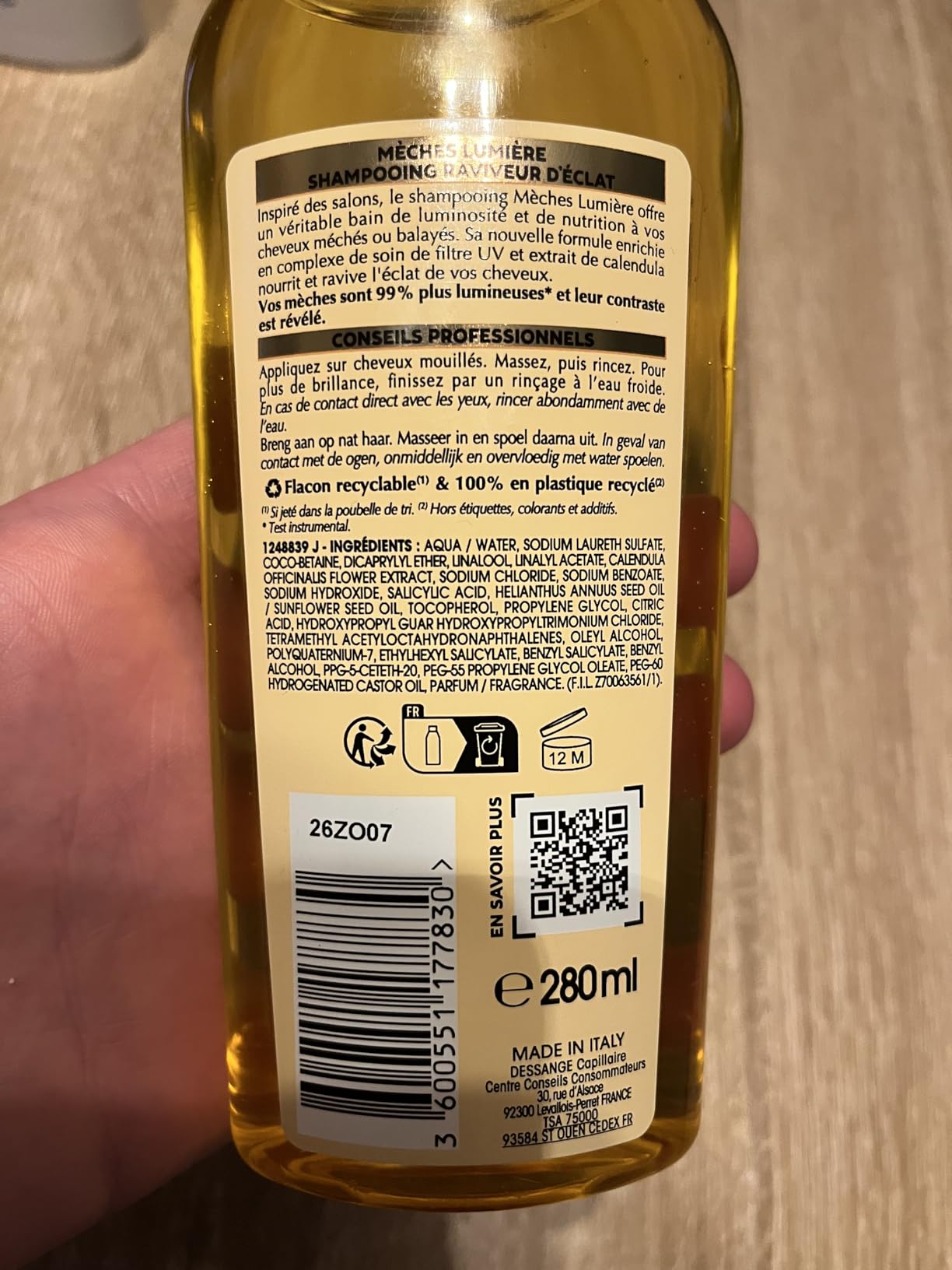 Bon shampoing pour blondes