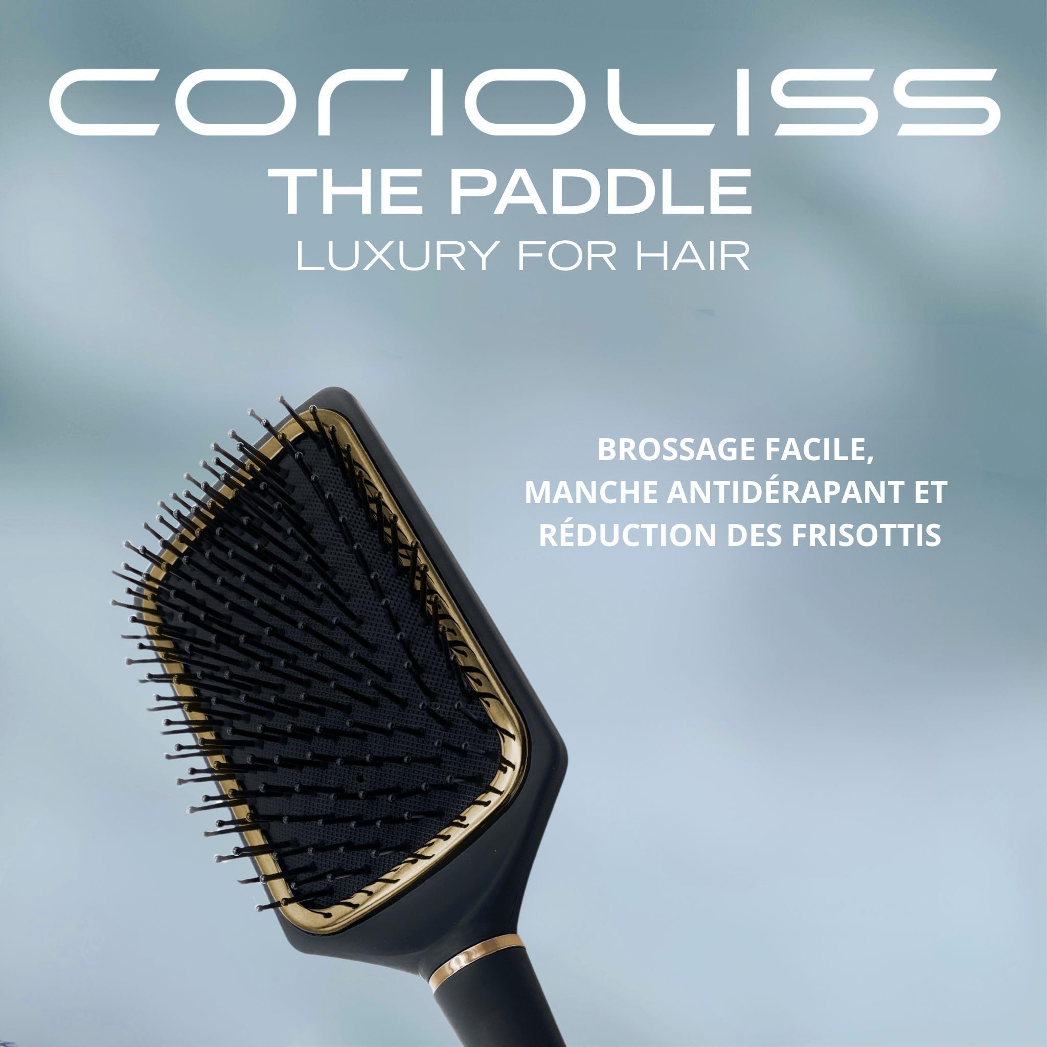 corioliss-c-style-lisseur-professionnel-titanium-leopard-gold-brosse-paddle image 3