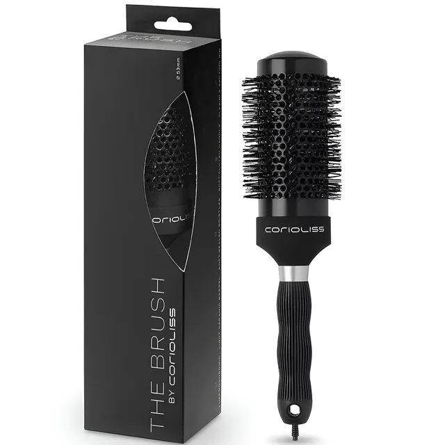 corioliss-the-brush-black-53-mm-brosse-rouleau-c-ramique-cheveux-courts image 1