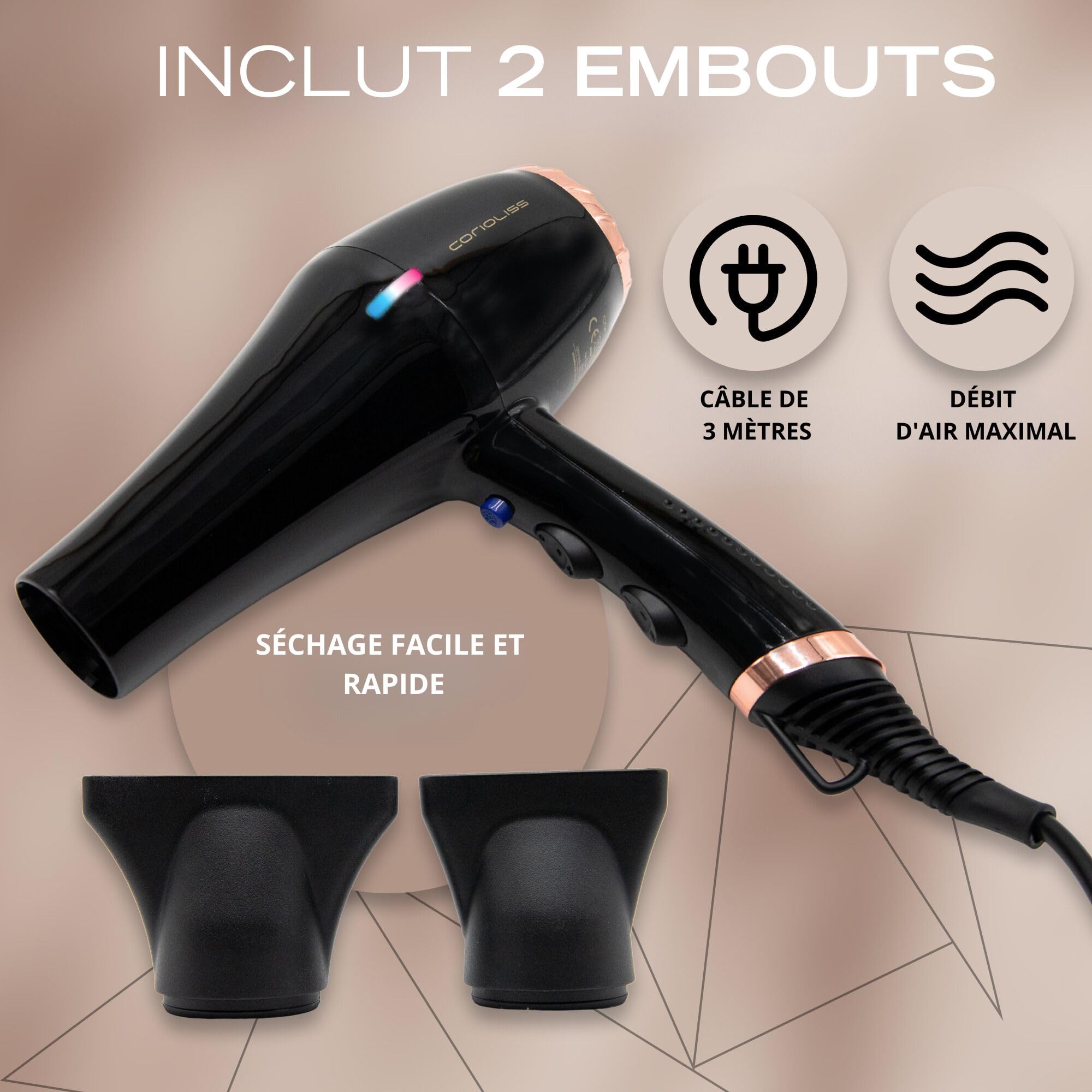 corioliss-flow-black-copper-s-che-cheveux-professionnel-ionique-2000w image 5