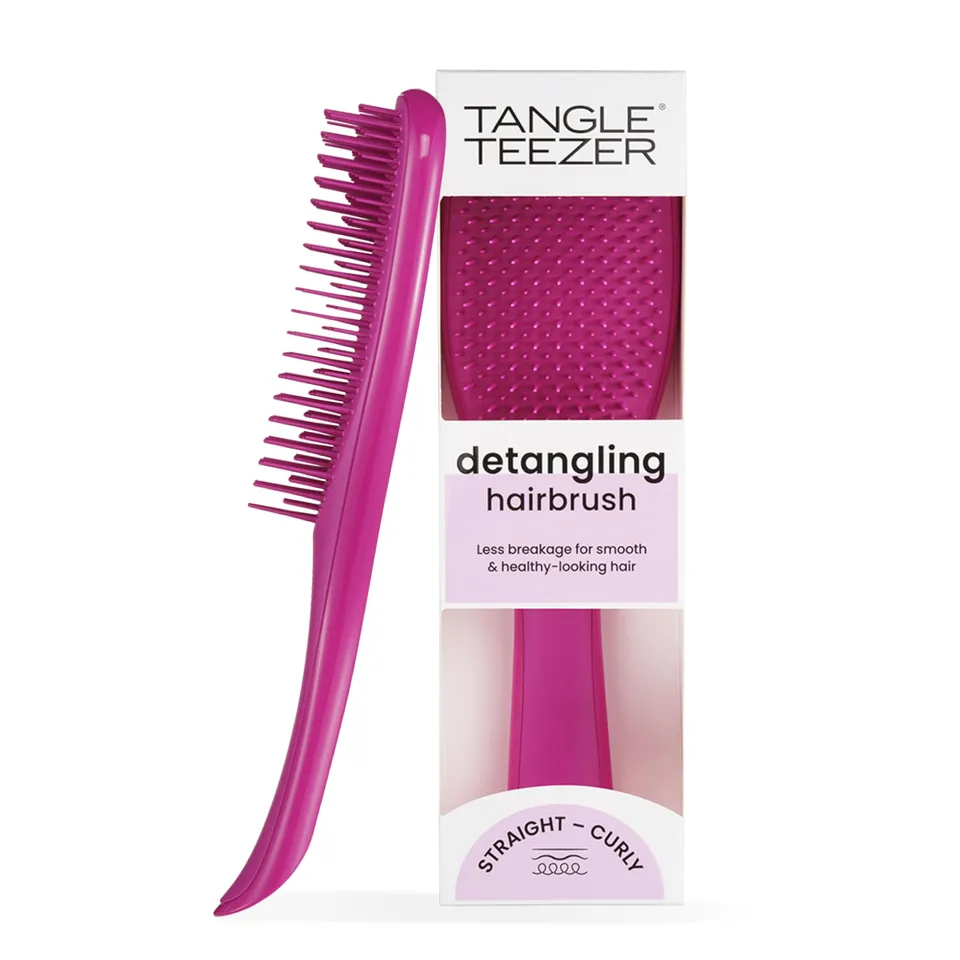 tangle-teezer-ultimate-detangler-brosse-d-m-lante-rose-framboise-lectrique image 1
