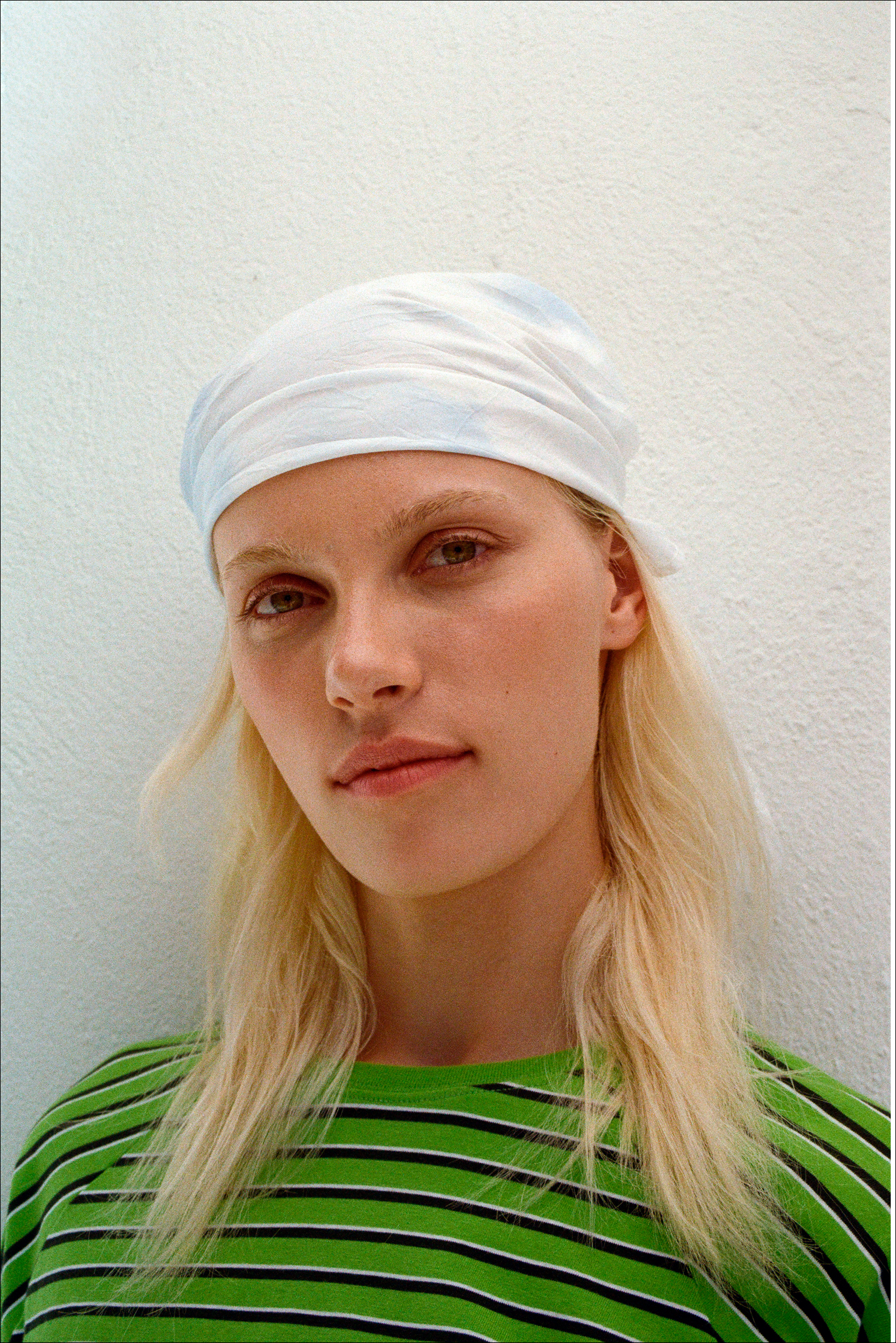 roseanna-x-la-bonne-brosse-le-fichu-salty-gelato-bleu-coton-tie-dye-shibori image 2