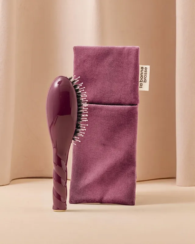 la-bonne-brosse-duo-la-petite-brosse-pochette-dition-limit-e-aubergine-brosse-br image 1