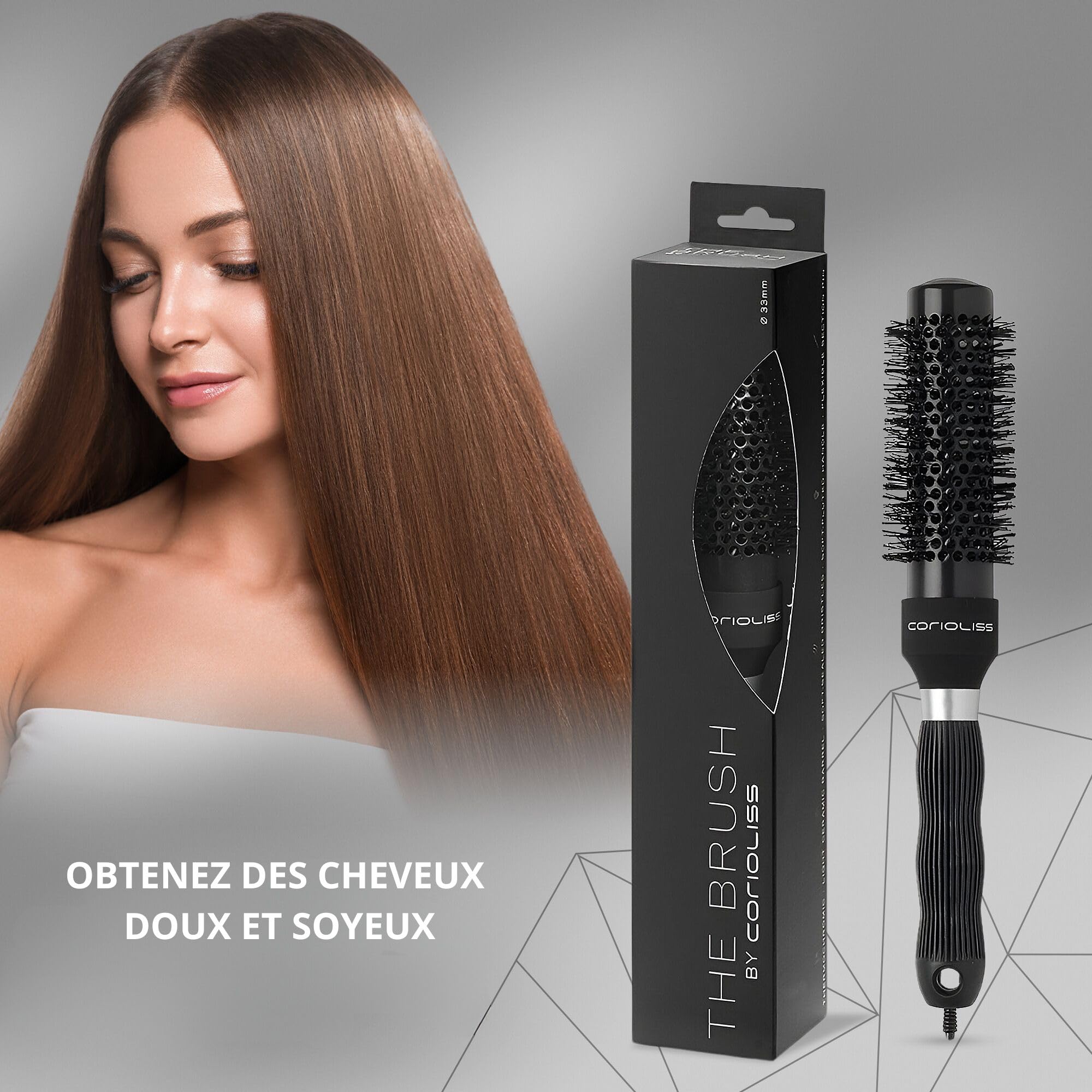 corioliss-brosse-ronde-thermique-c-ramique-33-mm-black-brushing-cheveux-courts image 7