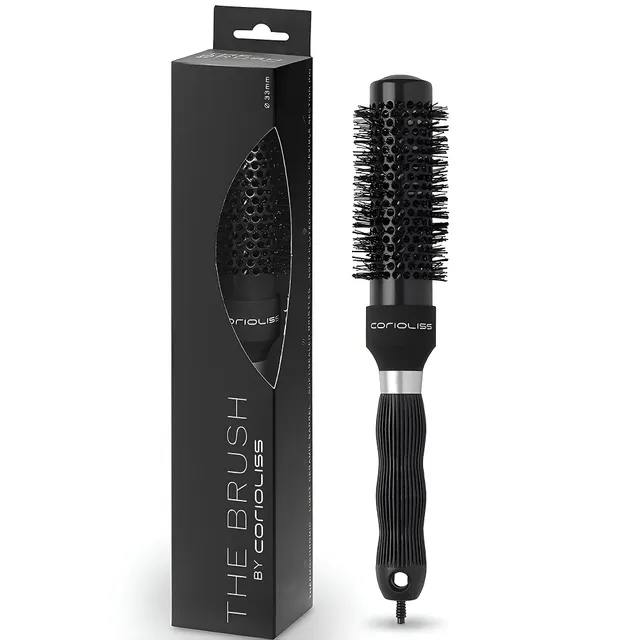 corioliss-brosse-ronde-thermique-c-ramique-33-mm-black-brushing-cheveux-courts image 1