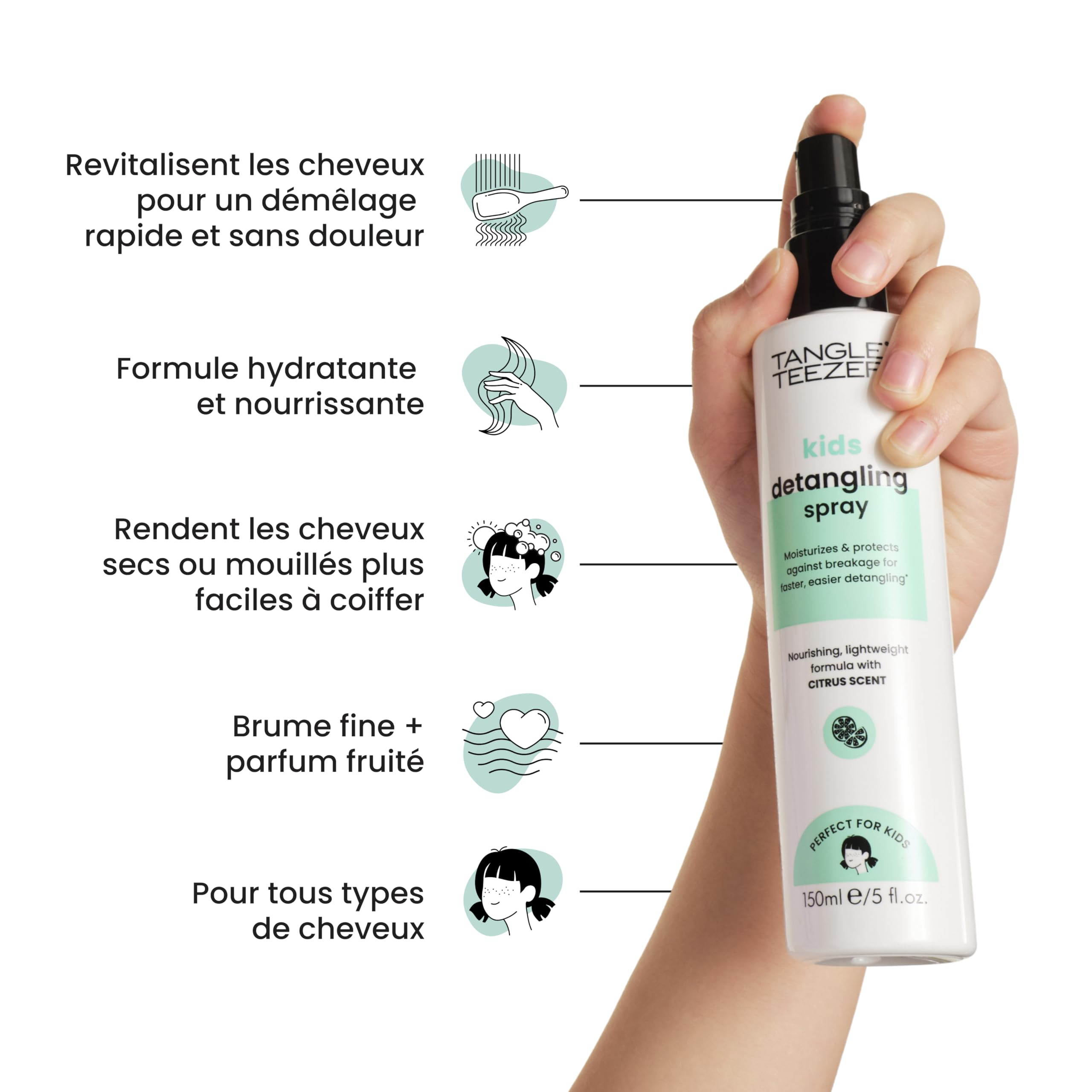 tangle-teezer-spray-d-m-lant-enfant-agrumes-vegan image 3