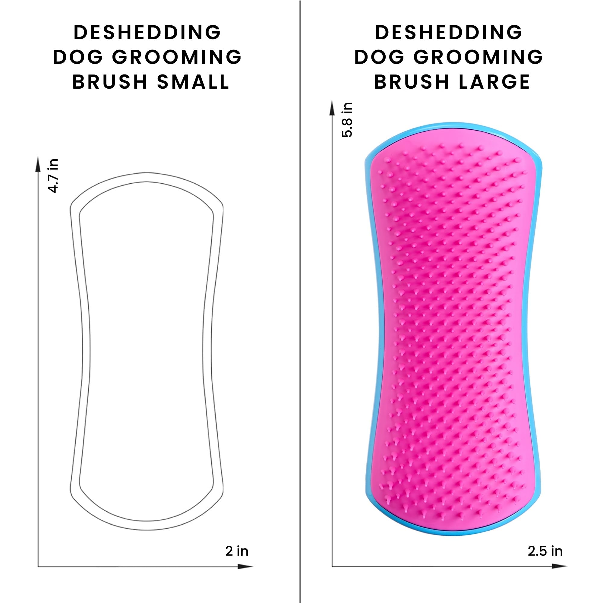 tangle-teezer-pet-teezer-grande-brosse-toilettage-chien-bleu-et-rose image 6