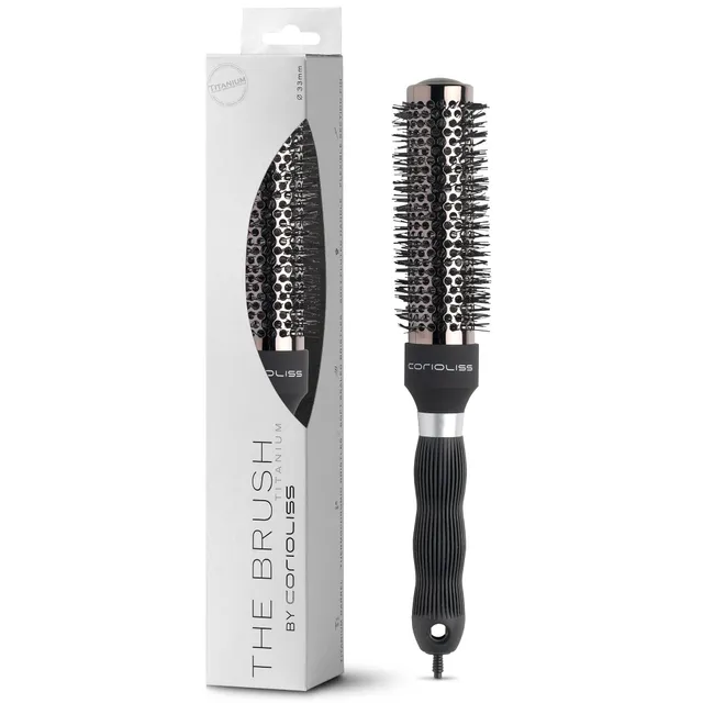 corioliss-brosse-ronde-titanium-ionique-professionnelle-33-mm-brushing image 1