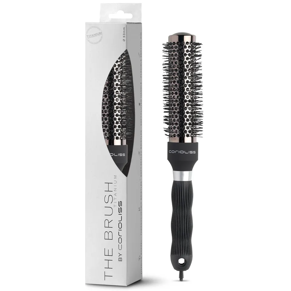 corioliss-brosse-ronde-titanium-ionique-professionnelle-33-mm-brushing image 1