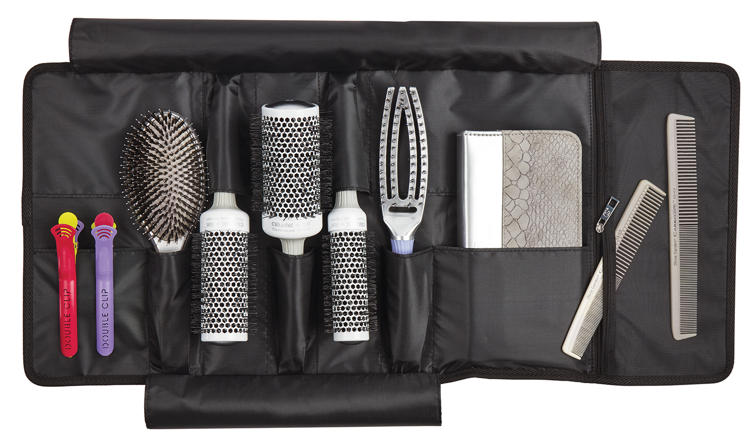 olivia-garden-stylist-roll-up-tool-bag-sac-de-rangement-enroulable-noir image 2