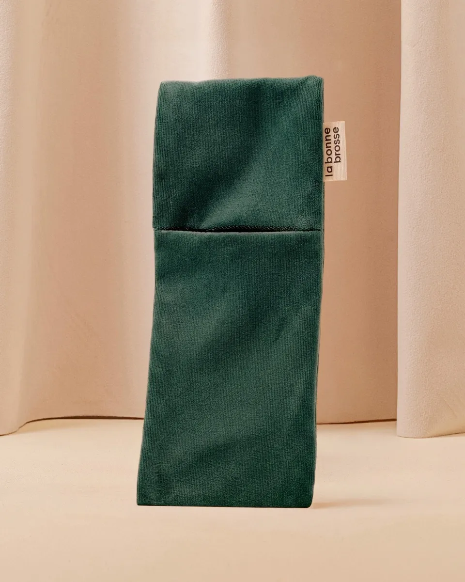 la-bonne-brosse-la-pochette-grande-brosse-vert-meraude image 1