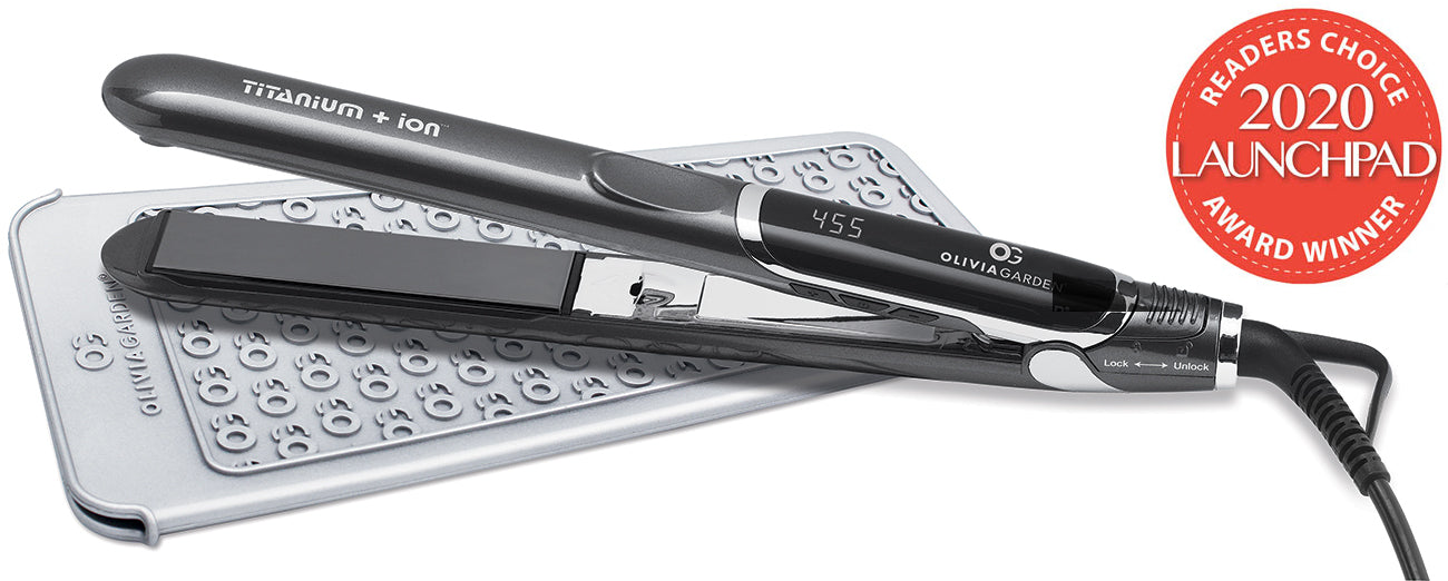 olivia-garden-titanium-ion-flat-iron-lisseur-titane-1-plaques-3d-flottantes image 1