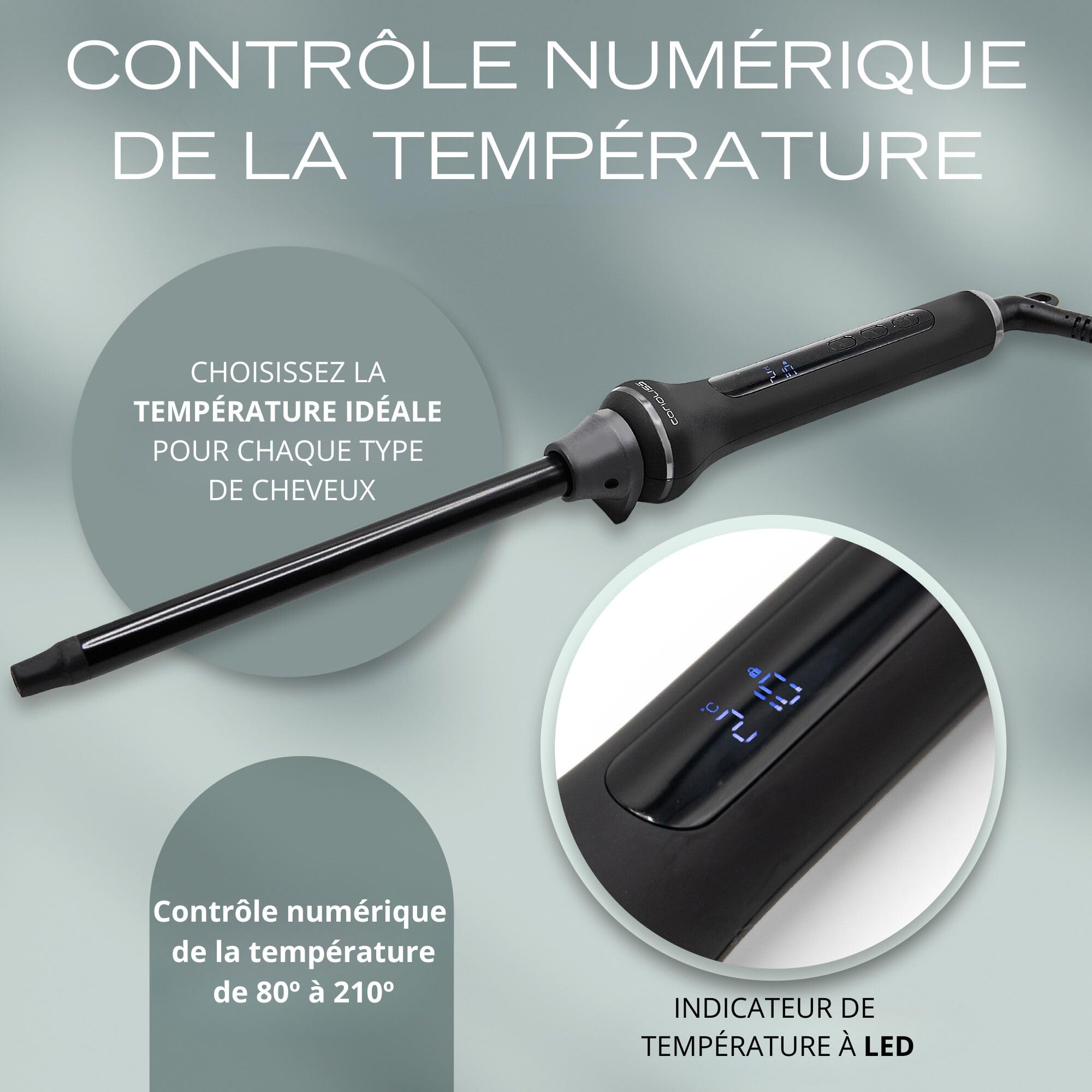 corioliss-style-stick-fer-boucler-conique-c-ramique-tourmaline-13-mm image 4