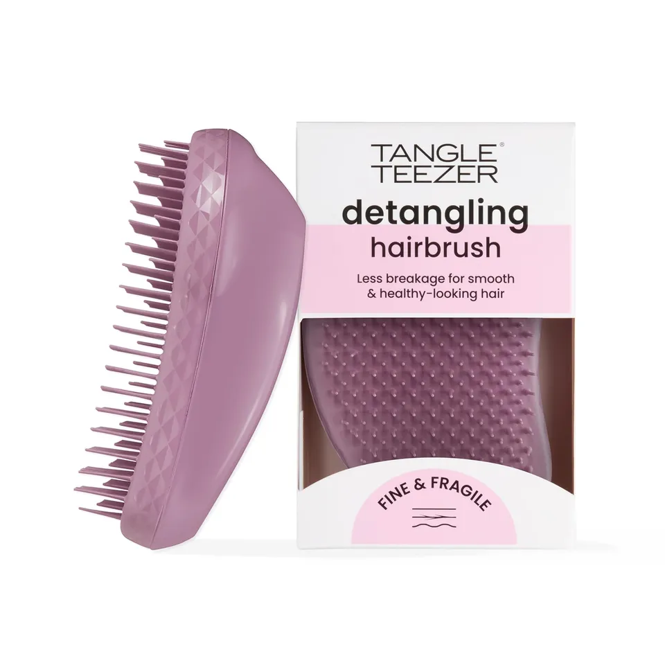 tangle-teezer-wet-detangler-fine-fragile-mauve-fonc-brosse-cheveux-fins image 1
