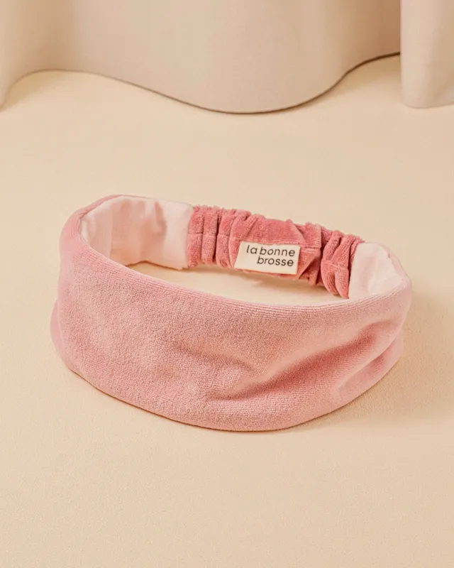 la-bonne-brosse-le-bandeau-velours-bandeau-cheveux-bleu-lagon image 1