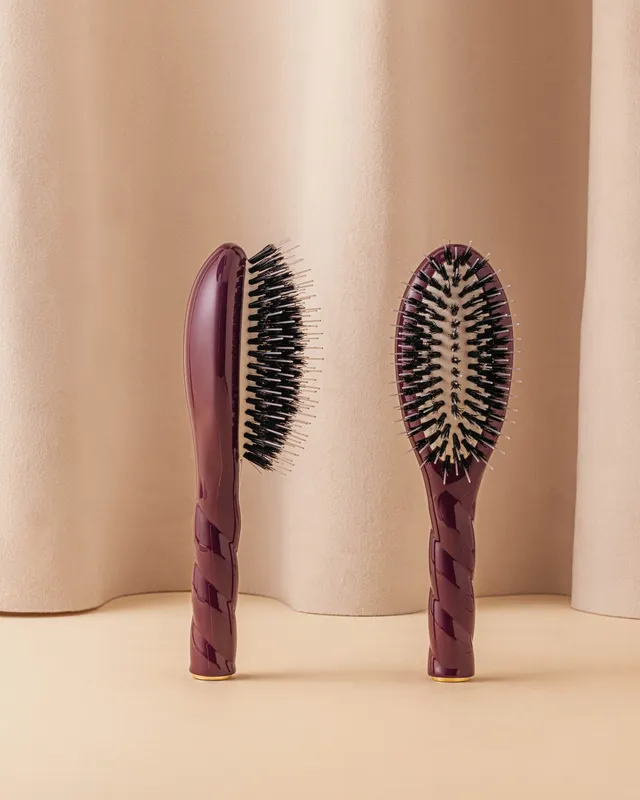 la-bonne-brosse-n-02-la-petite-brosse-d-m-lante-soin-l-indispensable-aubergine-d image 1