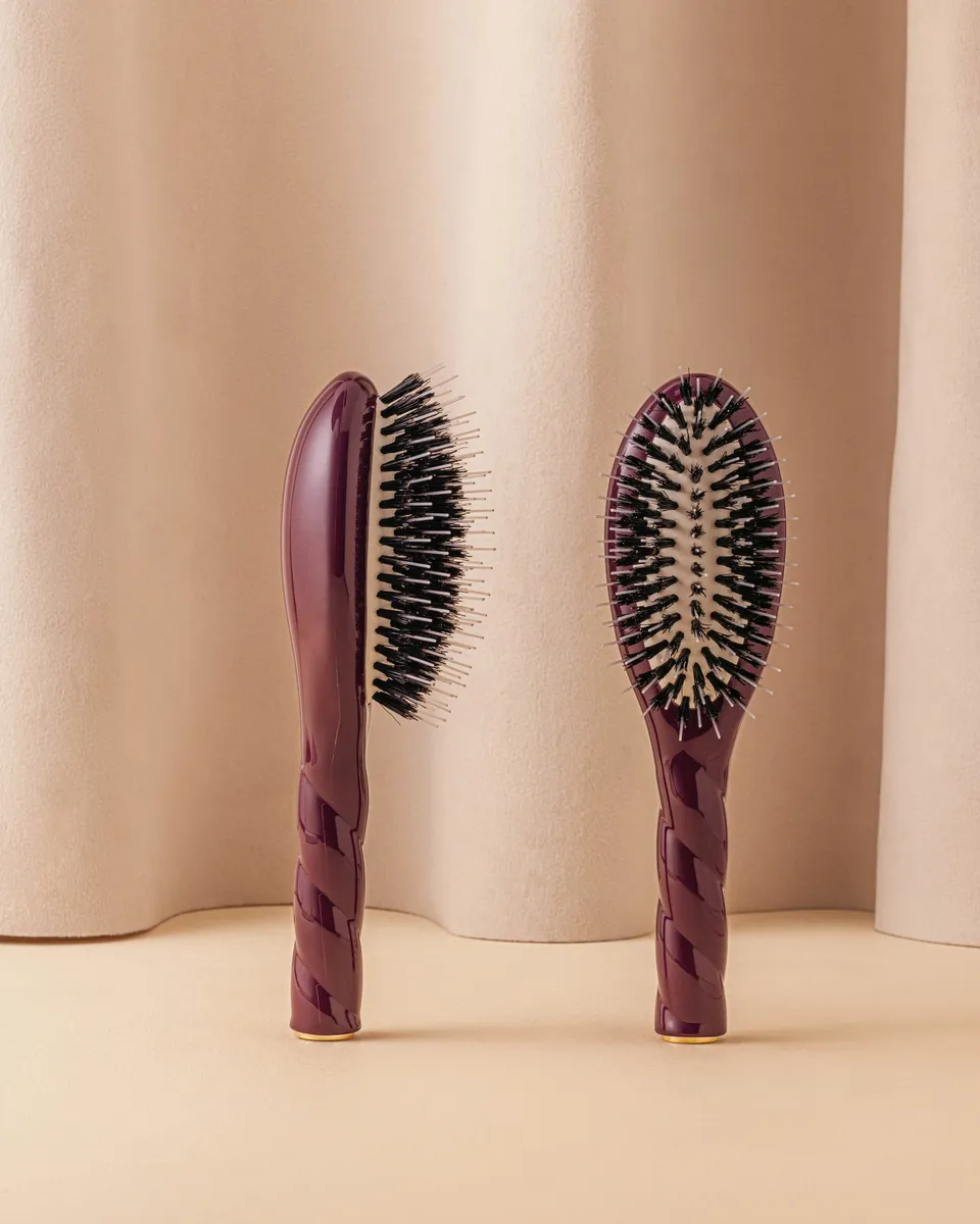 la-bonne-brosse-n-02-la-petite-brosse-d-m-lante-soin-l-indispensable-aubergine-d image 1