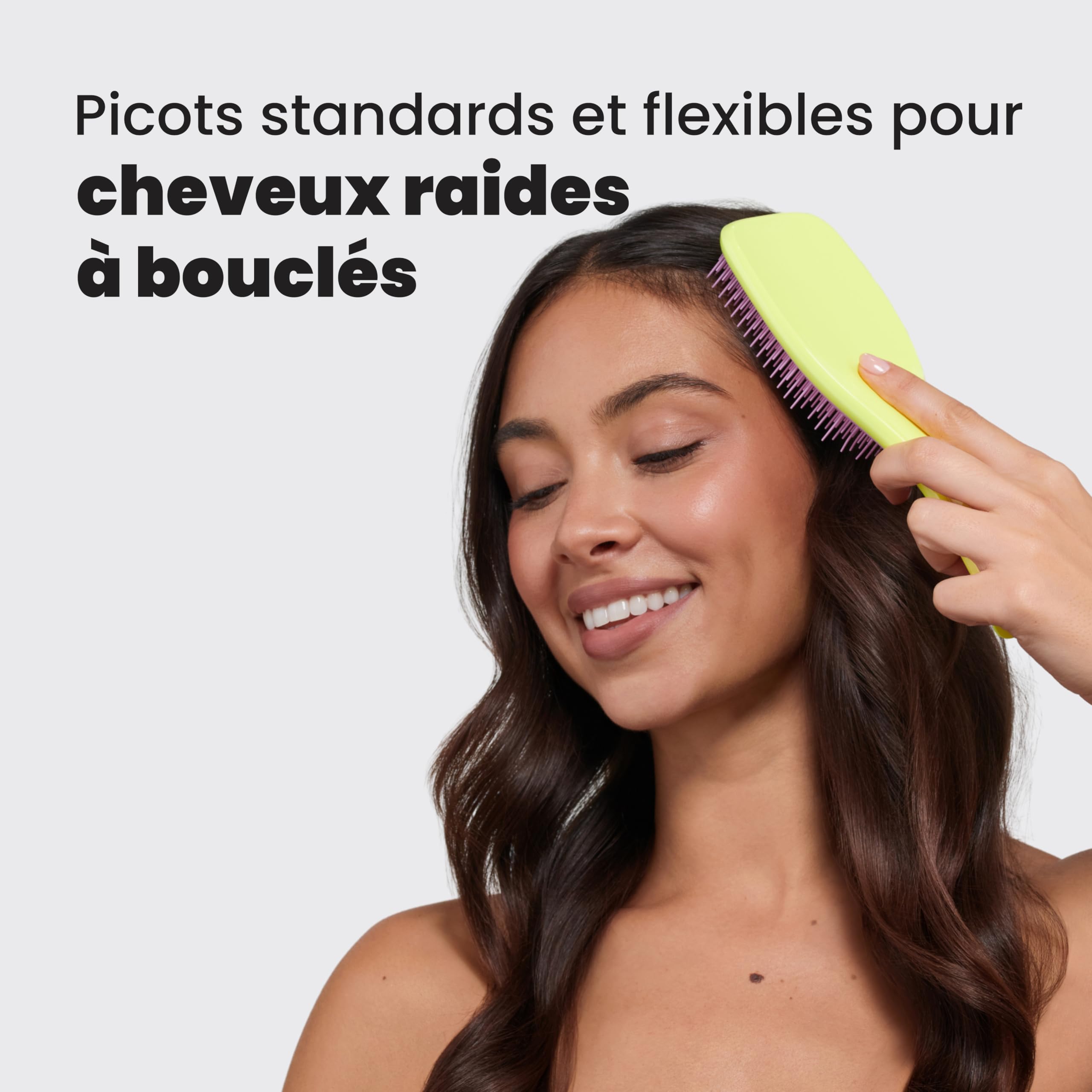 tangle-teezer-ultimate-detangler-brosse-d-m-lante-jaune-vif-et-bouton-de-rose-to image 4
