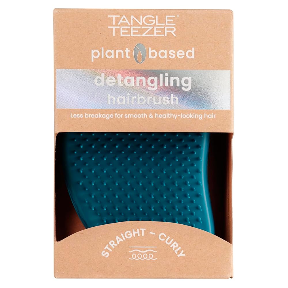 tangle-teezer-original-plant-brush-brosse-d-m-lante-85-v-g-tale-bleu image 3