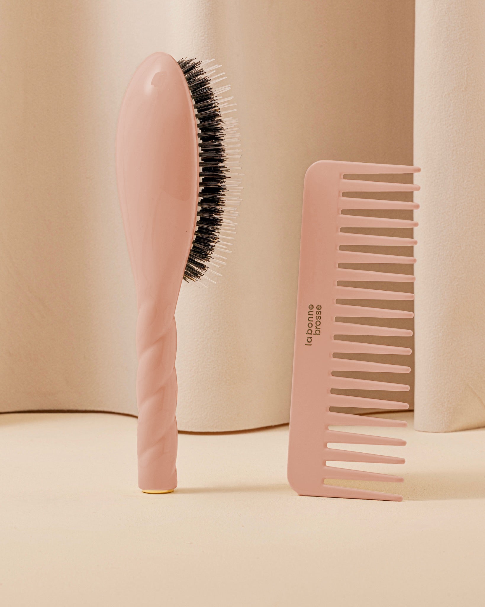 la-bonne-brosse-le-peigne-large-d-m-lant-en-ac-tate-rose-poudr image 3
