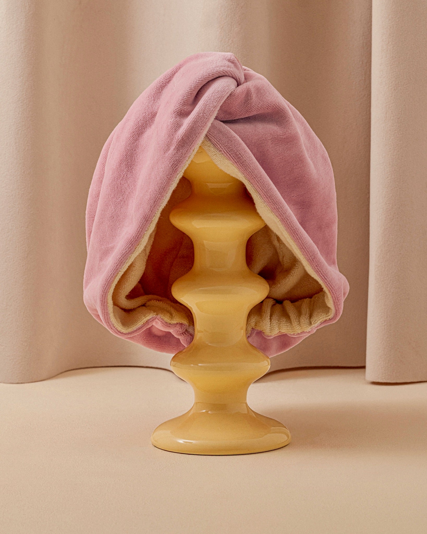 la-bonne-brosse-le-turban-turban-cheveux-velours-bio-bleu-lagon image 2